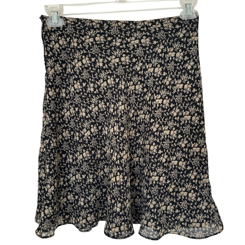Vintage 90s Express Floral Skirt Size Small